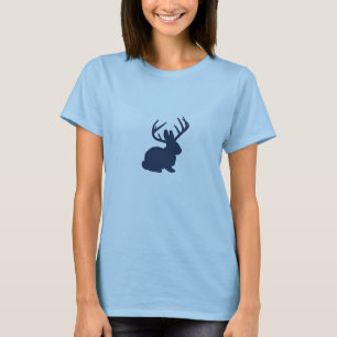 Marinblåa Jackalope T-shirt