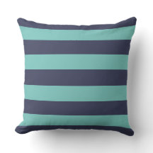 Marinblåa turkosrandar