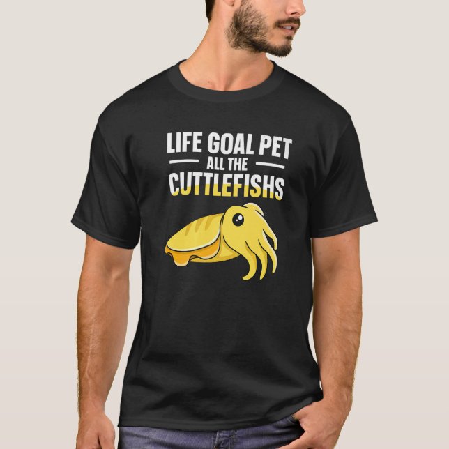 Marine Animals Cuttlefish for a Cuttlefish     3 T Shirt (Framsida)