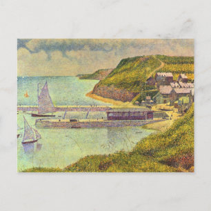 Marine av Georges Seurat Vykort