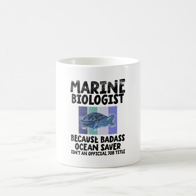 Marine Biolog Marine Biology Kaffemugg (Center)