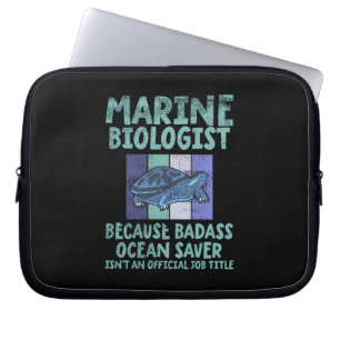Marine Biolog Marine Biology Laptop Fodral