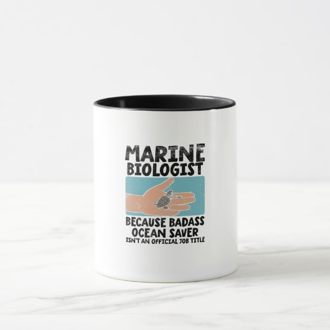 Marine Biolog Marine Biology Mugg (Center)