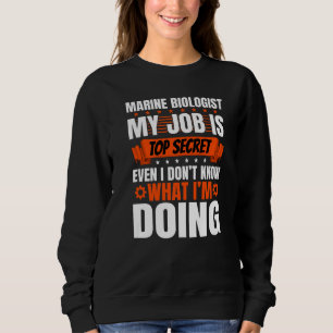 Marine Biolog Pun Även jag vet inte vad jag gör T Shirt