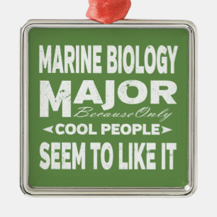 Marine Biology College Major Only Coolas People Julgransprydnad Metall