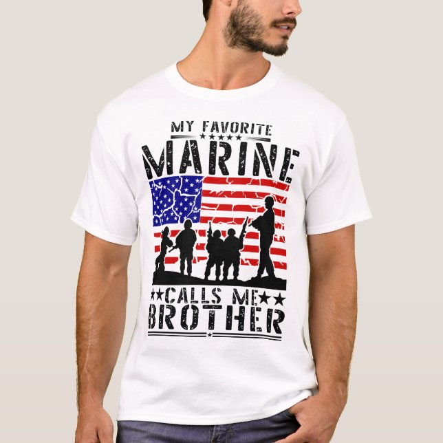 Marine Brother T Shirt (Framsida)