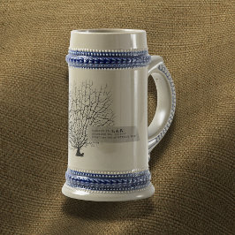 Marine Conservatory Stein: Sea Fan Specimen Mug Sejdel