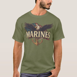 Marine Corps Veteran Logo T Shirt