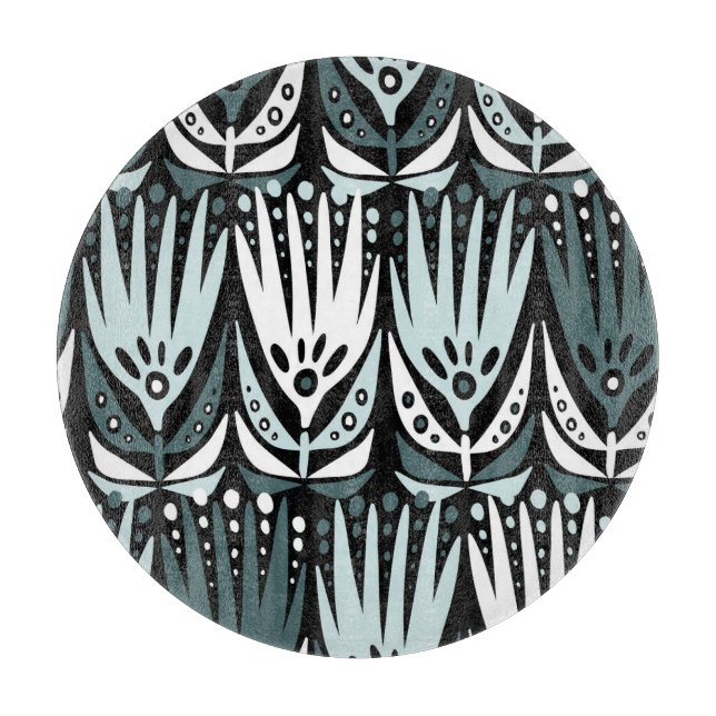 Marine Flowers: Modern Vintage Abstrakt. (Framsidan)