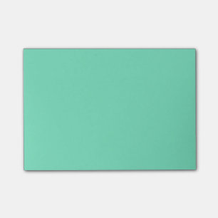 Marine Grönt Blue Aqua Turcos 2015 Färg Trend Post-it Block