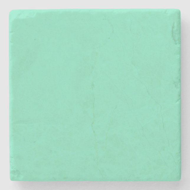 Marine Grönt Blue Aqua Turcos 2015 Färg Trend Stenunderlägg (Framsidan)
