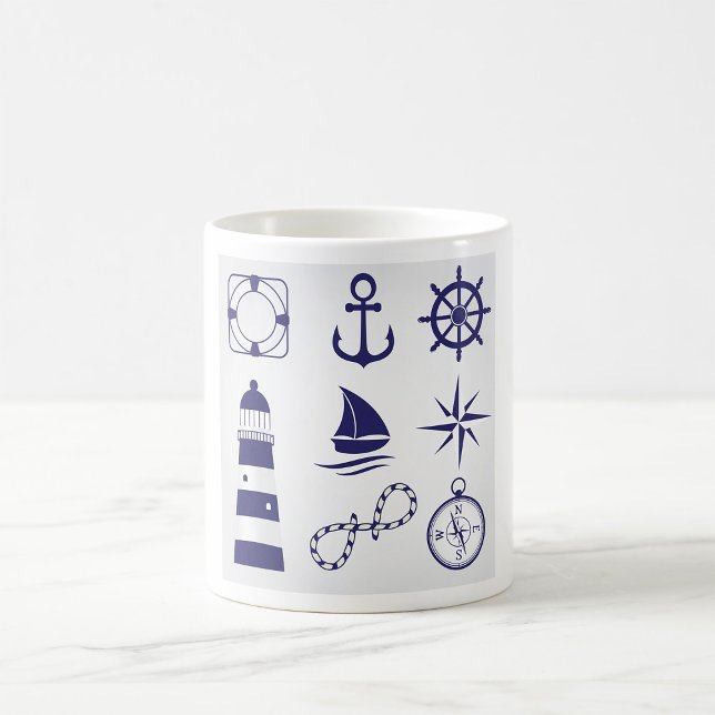 Marine Inslag Coffee Mugg (Skapare uppladdad)