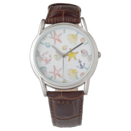 Marine Life & Anchors Armbandsur