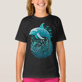 Marine Life Art | Dolphin Graphics Design T Shirt