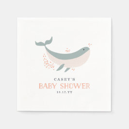 Marine Life Baby Shower Pappersservett