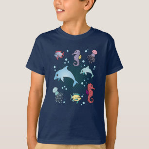 Marine Life Marine Animals Aquarium Aquarist Gift T Shirt