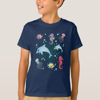 Marine Life Marine Animals Aquarium Aquarist Gift T Shirt