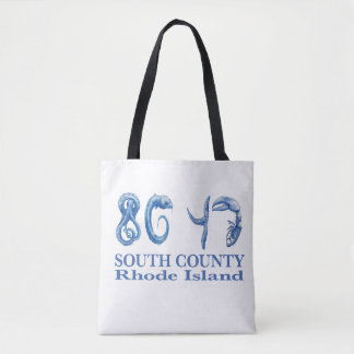 Marine Life Resistance Tote Tygkasse