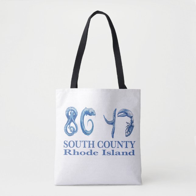 Marine Life Resistance Tote Tygkasse (Framsida)