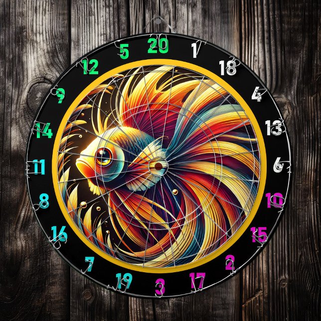 Marine Majesty Betta Dartboard Delight Darttavla (Skapare uppladdad)