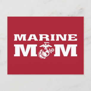 Marine Mamma Helg Vykort