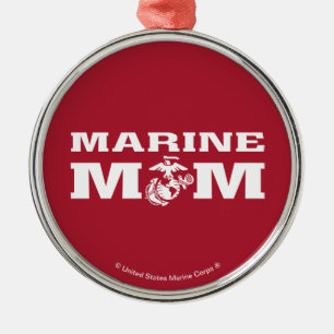 Marine Mamma Julgransprydnad Metall