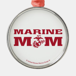 Marine Mamma Julgransprydnad Metall