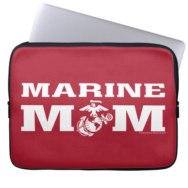 Marine Mamma Laptop Fodral (Framsidan)