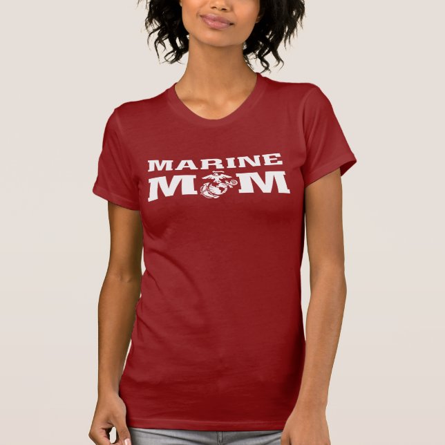 Marine Mamma T Shirt (Framsida)