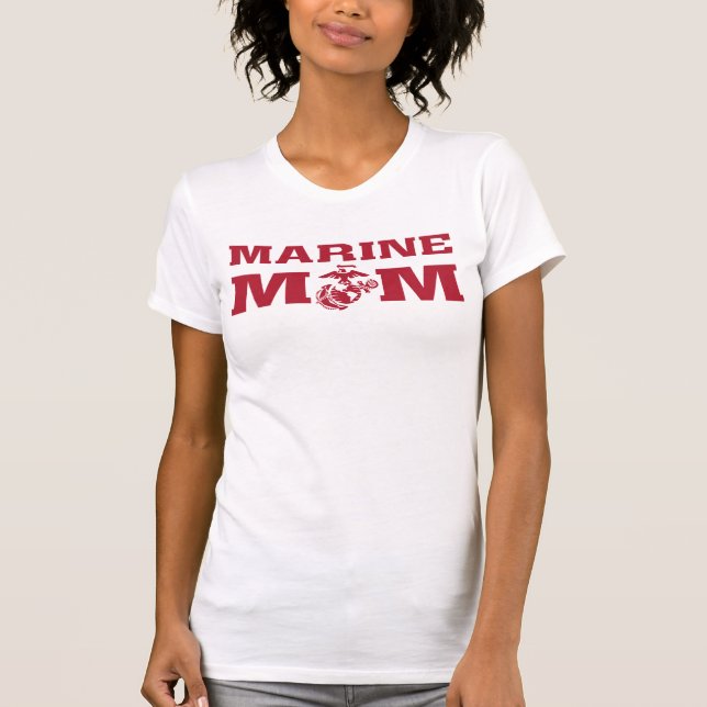 Marine Mamma T Shirt (Framsida)