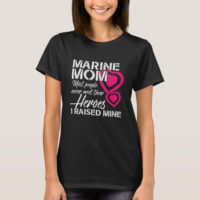 Marine Mamma T Shirt (Framsida)