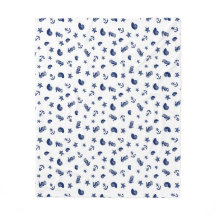 Marine Motif med sjöhästar