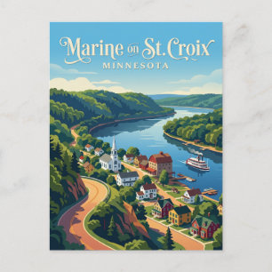 Marine on St. Croix USA Vykort
