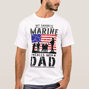 Marine Pappa T Shirt