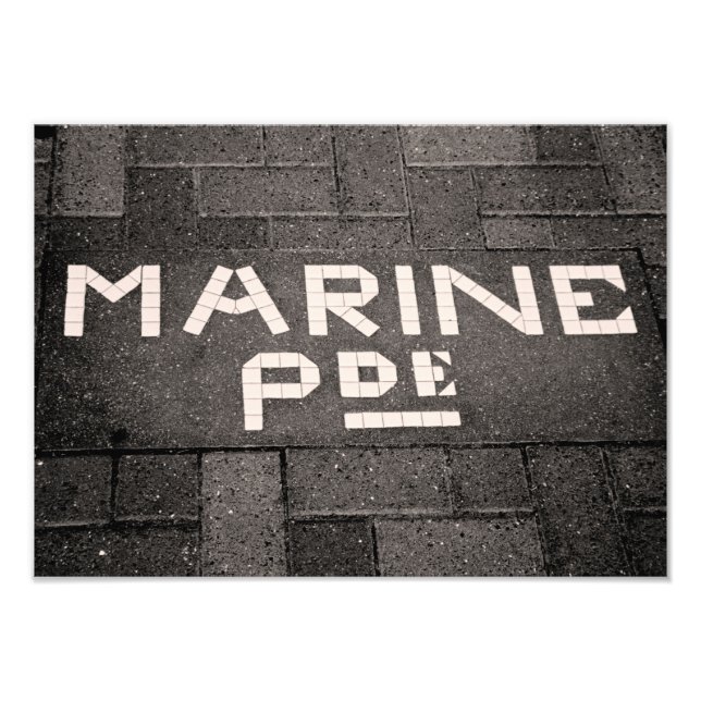 Marine Parad, Napier, Nya Zeeland Fototryck (Framsidan)