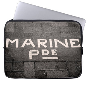 Marine Parad, Napier, Nya Zeeland Laptop Fodral