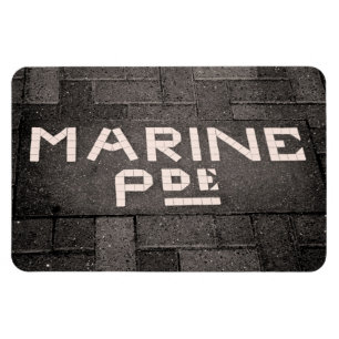 Marine Parad, Napier, Nya Zeeland Magnet