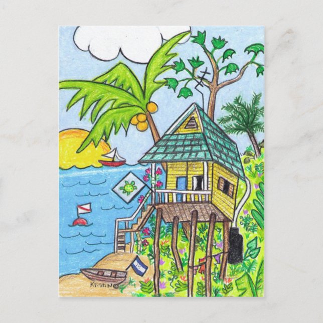 MARINE PARK-vykort Vykort (Framsida)