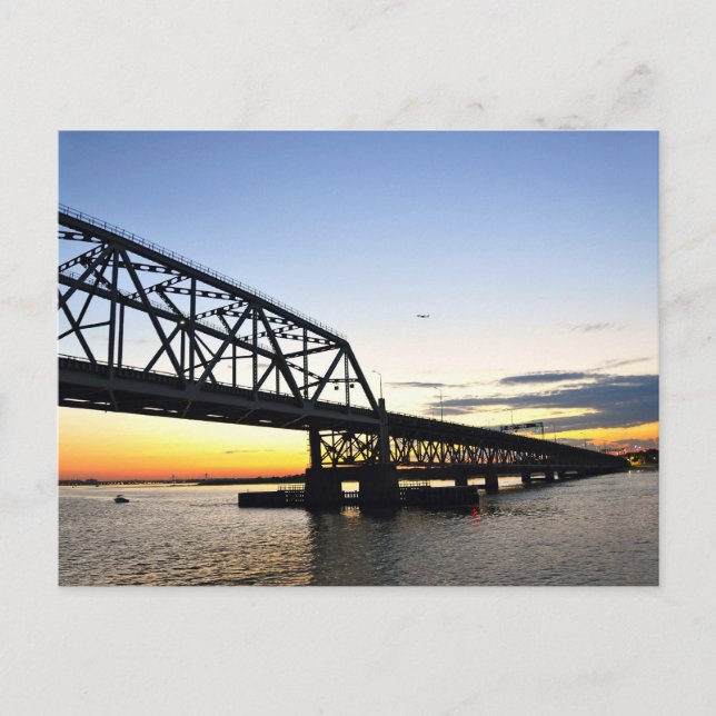 Marine Parkway Bridge-Gil Hodges Vykort (Framsida)