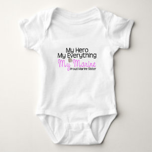 Marine Sister My Hero T-shirt