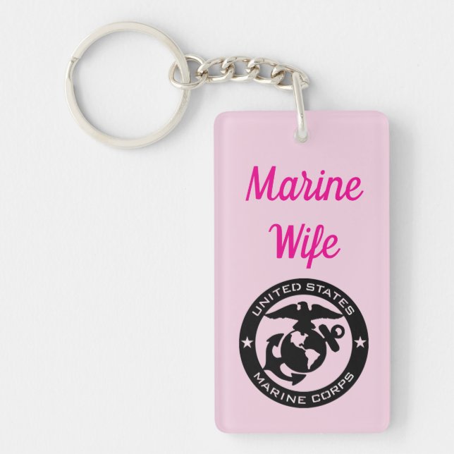 Marine Wife Key Chain (Framsidan)