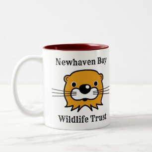 Marine Wildlife Organisation with Otter Två-Tonad Mugg