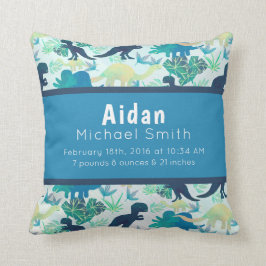 Marinen för Dinosaurfödelsestatistik kudder Kudde