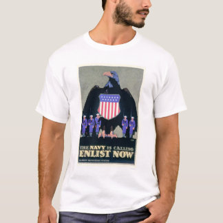 Marinen kallar - Enlist nu (US02291A) Tee Shirt
