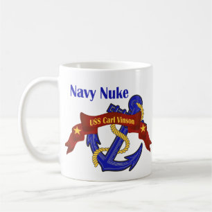 Marinen Nuke ~ USS Carl Vinson Kaffemugg
