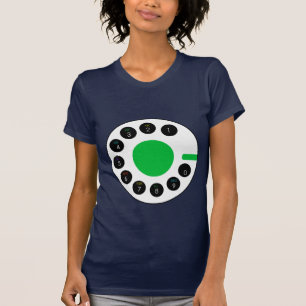 Marinen och gröntappellen ringer den preppy t-shirt