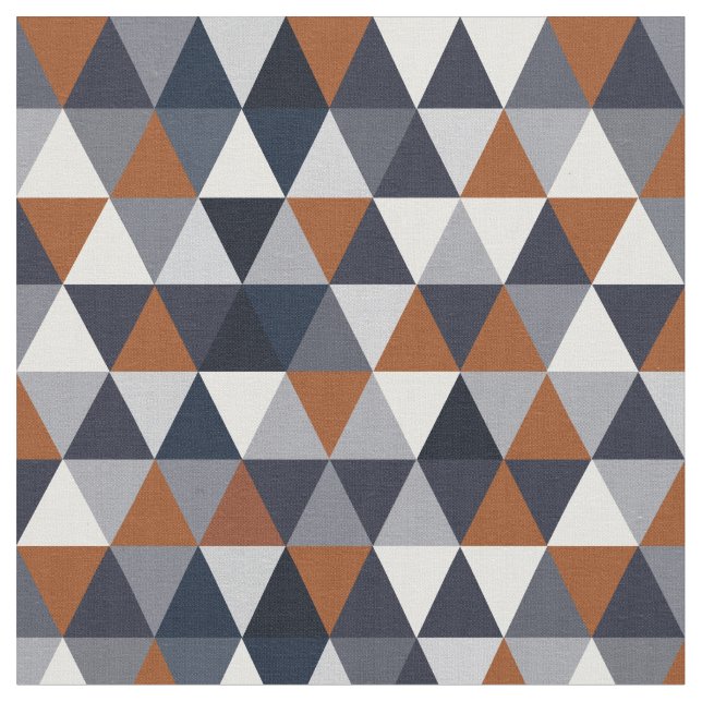 Marinen och rostar trianglar mig tyg (Närbild)