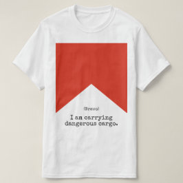 Marinen sjunker skjortan (bravoen) t-shirt