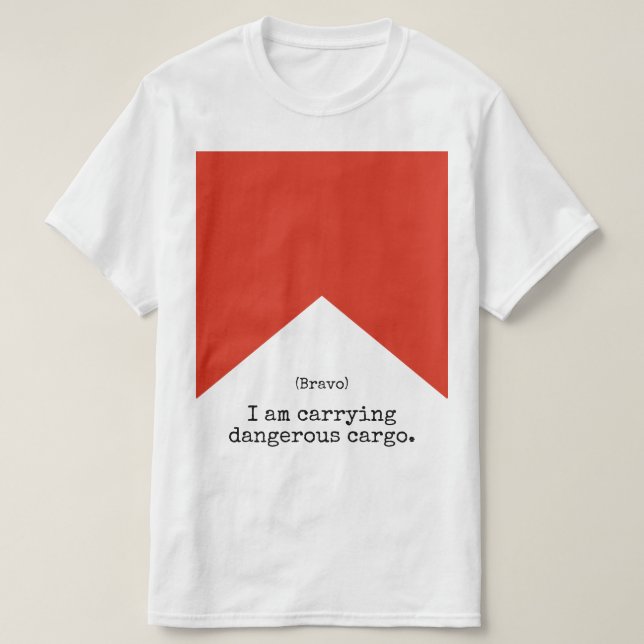 Marinen sjunker skjortan (bravoen) tee (Design framsida)