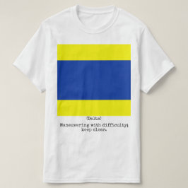 Marinen sjunker skjortan (deltan), man tee shirt